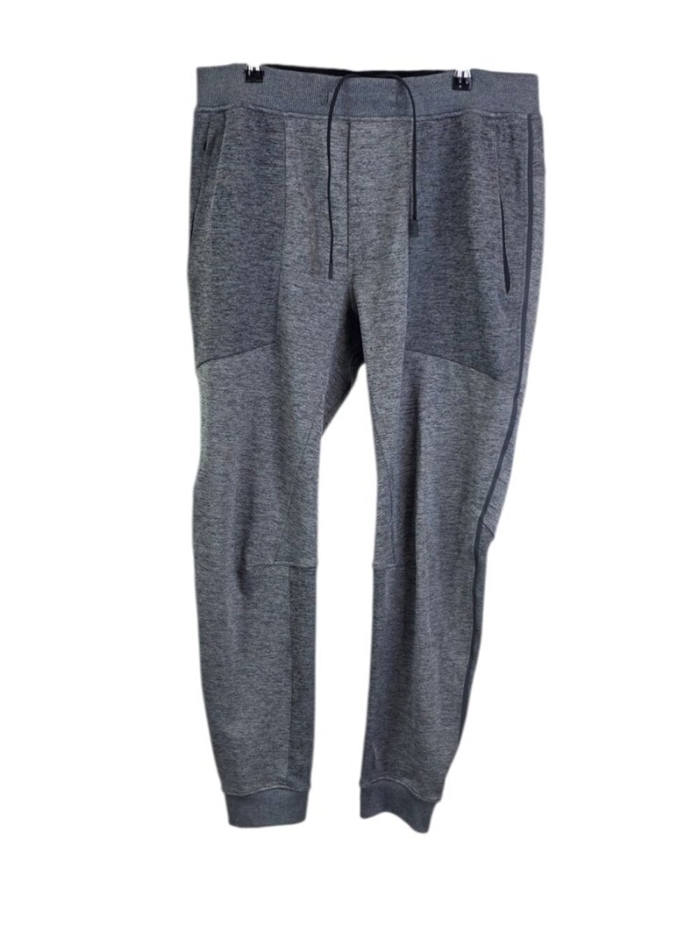 Lululemon Textured Tech Jogger Graphite Grey / Vapor, Abrasion Resist, Size XL